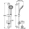 Душевой гарнитур IDEAL STANDARD IDEALRAIN SOFT M1 B9412AA