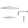 Верхний душ IDEAL STANDARD Idealrain Pro B9845AA, 40×40 см
